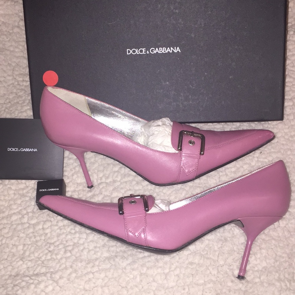 Dolce & Gabbana Pink Heels